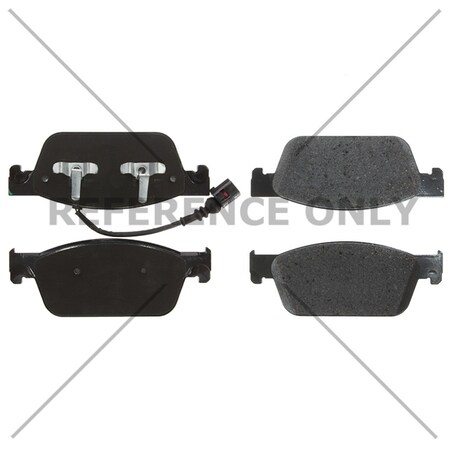 Centric Parts METALLIC BRAKE PAD W/SHIMS 102.2033